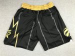 NBA Toronto Raptors 21-22 city shorts Noir